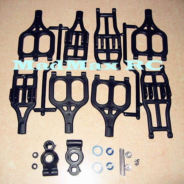 MadMax RC Much More Durable Suspension Arm Set for Traxxas 1/10 T-MAXX E-MAXX