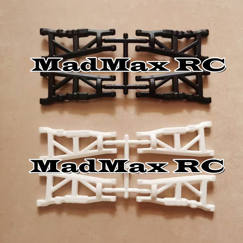 MadMax RC Front & Rear Suspension Arms 2Sets(8PCS) For Traxxas Stampede Slash Rustler 4x4. Much More Heavy Duty and Solid than Stock and RPM!!!!