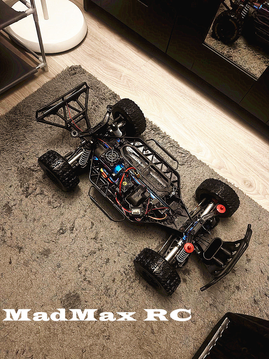 MadMax RC Front & Rear Suspension Arms 2Sets(8PCS) For Traxxas Stampede Slash Rustler 4x4. Much More Heavy Duty and Solid than Stock and RPM!!!!