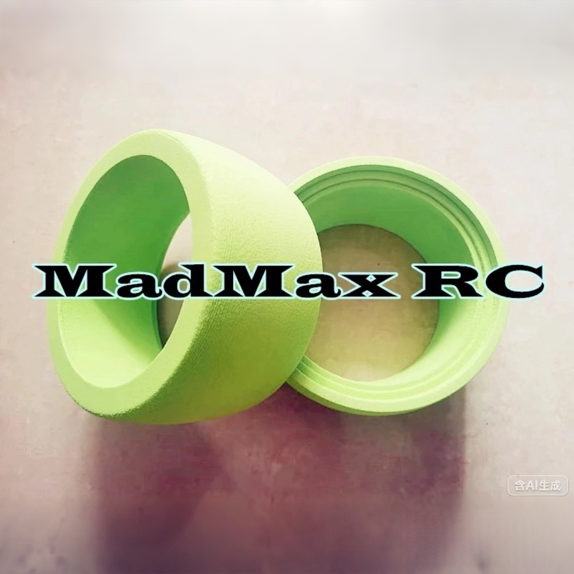 MadMax Most Durable Foam Inserts 2PCS for V2 Super Hogs Tire 186mmx83mm.Foam DO NOT balloon and fly away at high speed 12S and in crazy bashing!!!