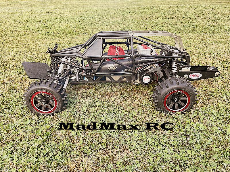 MadMax RC V2 Super Hogs Tire Wheels 4PCS-HOT SELLING for 1/5 hpi rovan baja 5b ss 5t 5sc Losi DBXL&E.Tires hold the rims very well At high speed or 12s