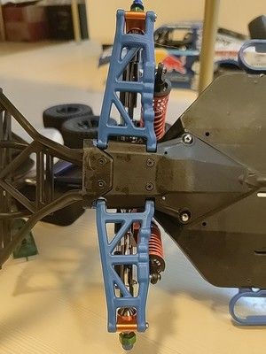 MadMax RC Front & Rear Suspension Arms 2Sets(8PCS) For Traxxas Stampede Slash Rustler 4x4. Much More Heavy Duty and Solid than Stock and RPM!!!!