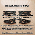 MadMax RC 1/7 & 1/8 ARRMA 6S Heavy-Duty Suspension Arms Built for Crazy Bashers. Designed to Take a Beating!!!