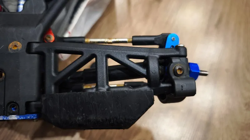MadMax RC Front & Rear Suspension Arms 2Sets(8PCS) For Traxxas Stampede Slash Rustler 4x4. Much More Heavy Duty and Solid than Stock and RPM!!!!