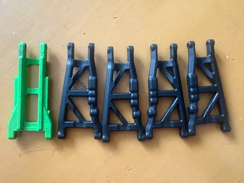 MadMax RC Front & Rear Suspension Arms 2Sets(8PCS) For Traxxas Stampede Slash Rustler 4x4. Much More Heavy Duty and Solid than Stock and RPM!!!!