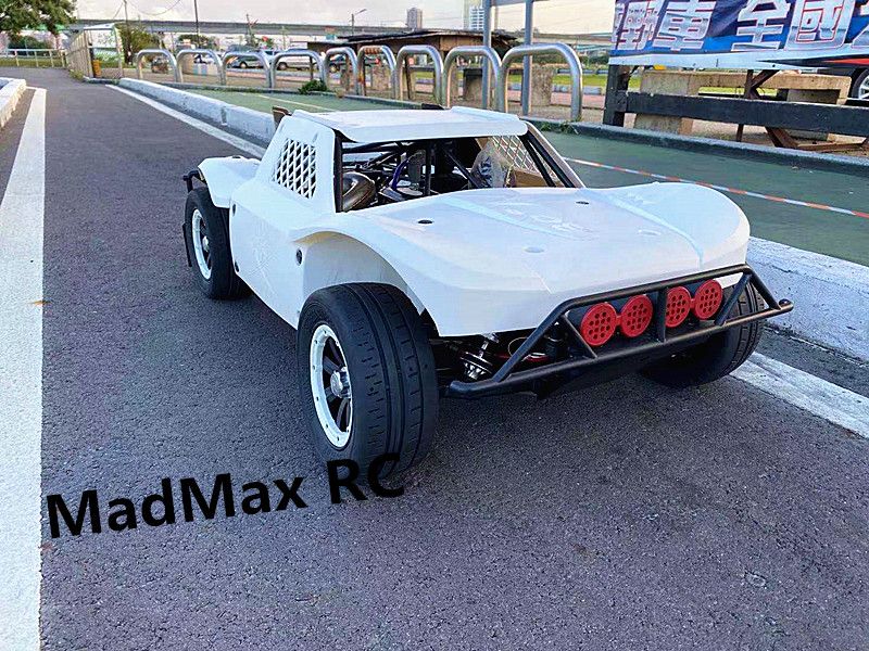 MadMax RC Wide Onroad BELTED Tire Wheel Sets 4PCS/Special Extended Hub Set.Quite Stable Fast Run for Losi 5IVE-T, LOSI DBXL&E, Kraken Vesla, Baja 5T 5SC